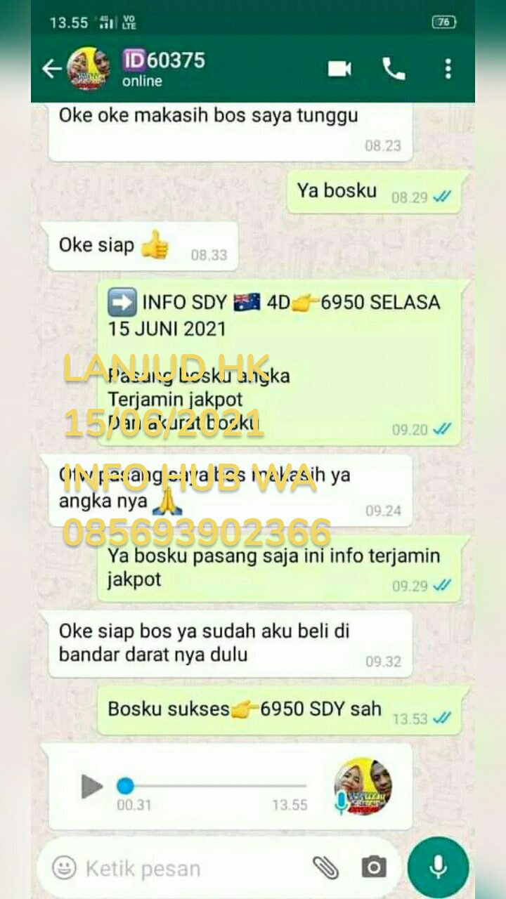 LANJUD HK 15/06/2021
INFO HUB WA 085693902366